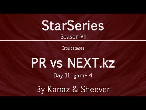 Dota 2 - Power Rangers vs NEXT.kz - StarSeries S7
