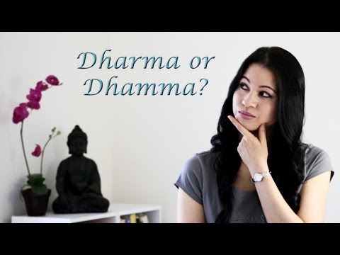 Buddhist Language: Dharma or Dhamma?