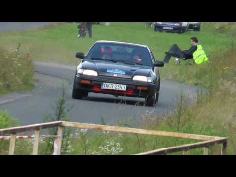 44 Rajd Festiwalowy UNS 2013 - Ania Tkaczuk / Czesław Tkaczuk - Honda CRX
