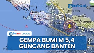 Gempa Bumi M 5,0 dan 5,4 Guncang Muara Binuangeun Banten, BMKG: Tidak Berpotensi Tsunami