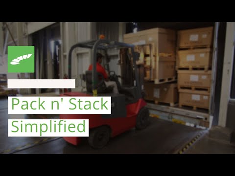 eLogistics App - Simplified Pack & Stack