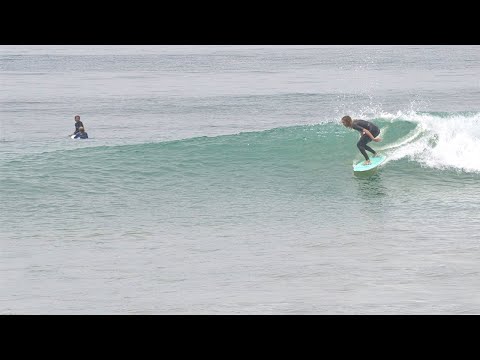 Surfing mini boards without fins at T-Street Blackball !!!