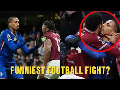 The FUNNIEST Football Fight Ever? Adama Traoré vs Everyone 😭⚽#PremierLeague #AdamaTraore #Football
