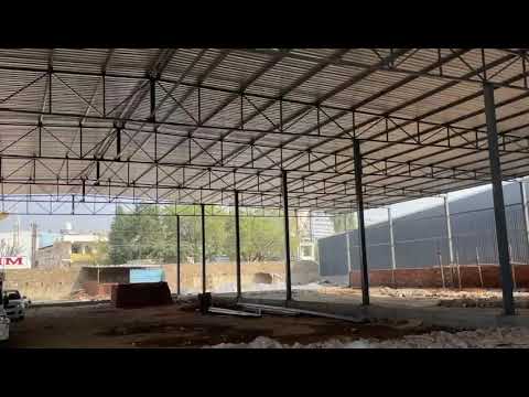 Mild steel pipe tin roofing structure