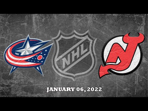 NHL Blue Jackets vs Devils | Jan.06, 2022