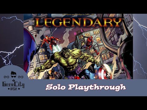 Solo Saturday - Marvel Legendary - Solo Playthrough