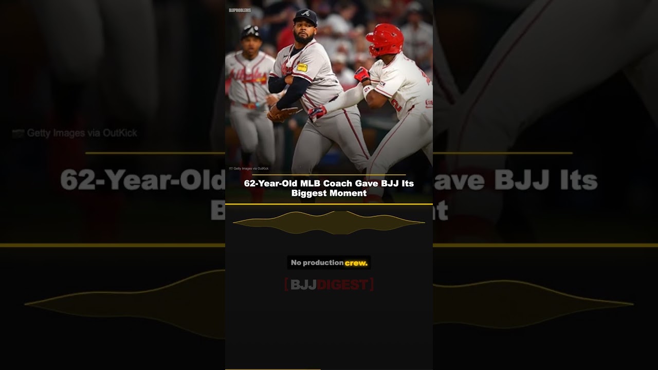 62-Year-Old MLB Coach Gave BJJ Its Biggest Moment #Shorts