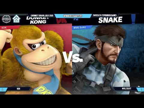 Gwinnett Brawl July 2019 - KDK(DK) VS MVG| ScAtt(Snake) - Winners Quarters