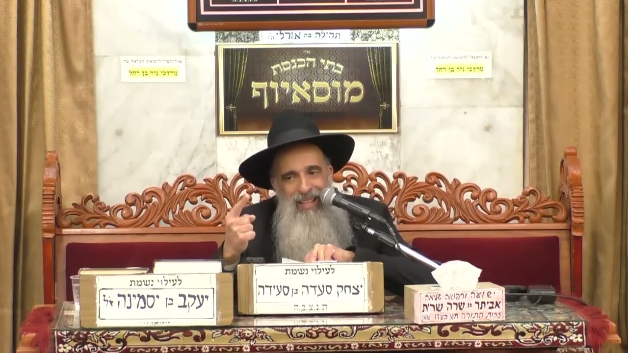 הרב מאיר שמואלי •  פרשת תרומה תשפ'ג