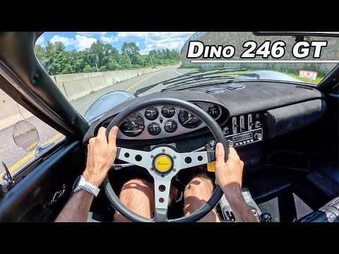 Thumbnail for Driving The 1972 Ferrari Dino 246 GT - The Italian V6 You NEED to Hear (POV Binaural Audio) by Iveco, Ferrari, Car