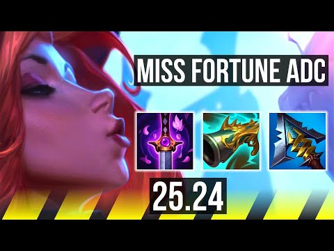 MISS FORTUNE & Thresh vs LUCIAN & Pyke (ADC) | 56K damage | KR Master | 25.24