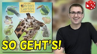 ARTENGARTEN: Ich zeige euch das neue Arche Nova Spiel von Mathias Wigge!
