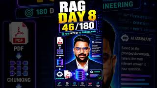 RAG Day 8 🚀 PDF to AI Answers | Build a RAG App with LangChain & OpenAI #46of180