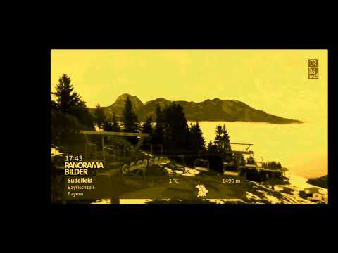 Panoramabilder/Bergwetter Livestream BR Fernsehen (HD) 23.12.2025 Am Tag vor Heiligabend Teil 3