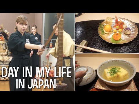 DAY IN MY LIFE IN JAPAN:日本刀法(家道)和日本素食! (DAY IN MY LIFE IN JAPAN: Japanese Swordsmanship (Iaido) and Vegetarian Japanese Food!)