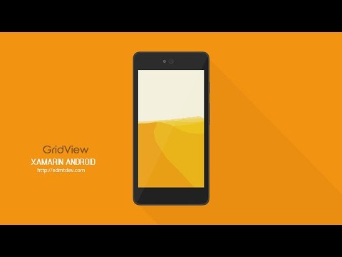Xamarin Android Tutorial GridView