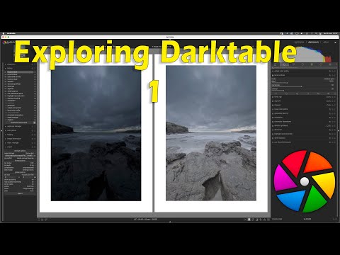 Exploring Darktable: Filmic, Sigmoid & Multiple Graduated Filters, Noise Reduction Masking