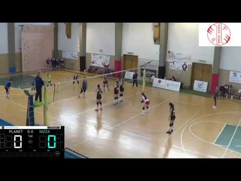 VOLLEY SERIE C/F GIRONE D, GIORNATA 8 STAGIONE 20-21. PLANET-NIZZA 2-3, partita integrale  (24/4/21)