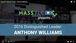 MassTLC Mosaic Award - Anthony Williams