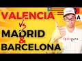 Living in Valencia vs. Madrid and Barcelona: A Comparison