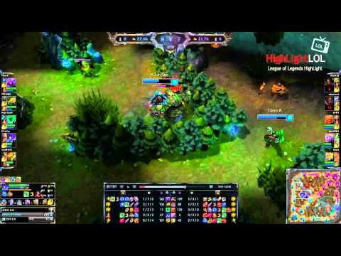 [League Of Legends] inSec Kha'Zix VS Jarvan IV, Full Clip