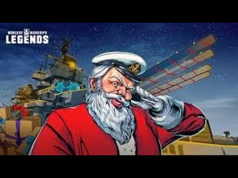 Santa Crate Opening and Xmas Update: World of Warships Legends