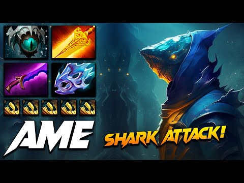 Ame Slark Shark Attack Reaction - Dota 2 Pro Gameplay [Watch & Learn]