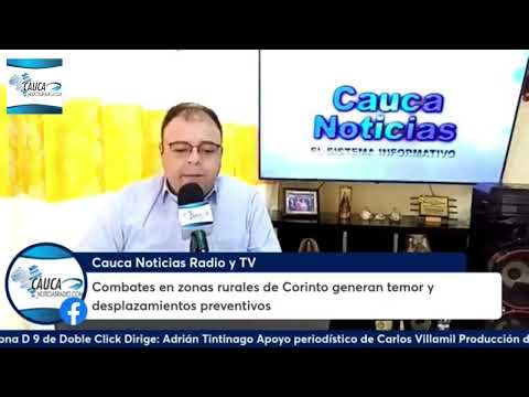 Combates en zonas rurales de Corinto generan temor y desplazamientos preventivos 