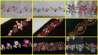Embroidery border / borderline embroidery designs / hand embroidery designs