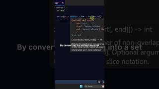 Count Each Char in String #coding #python 