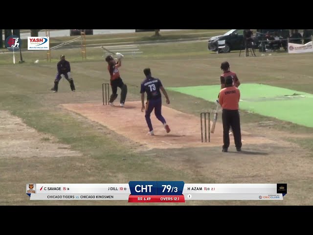 MiLC T20 Highlights: Chicago Kingsmen vs Chicago Tigers High lights