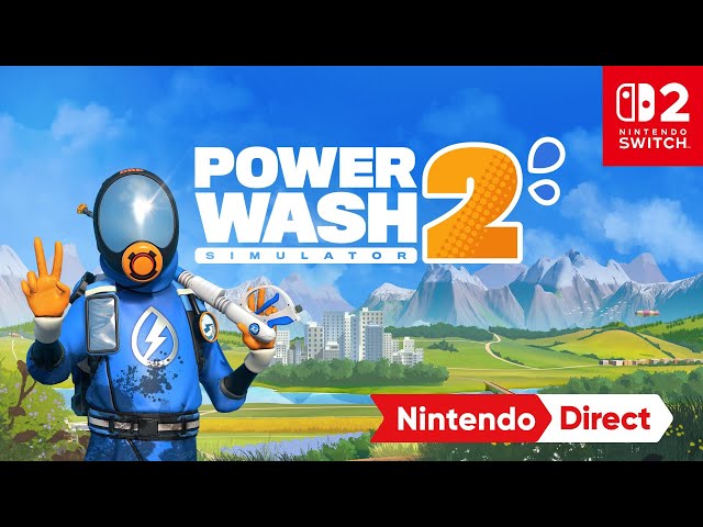 PowerWash Simulator 2 – Announcement Trailer – Nintendo Switch 2