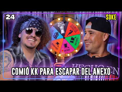 Verdad o shot T2. EP24 Comió kk para escapar del anexo | Soke