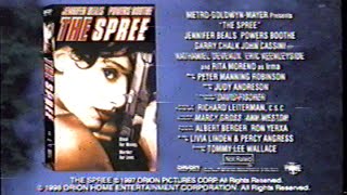 The Spree (1998) Teaser (VHS Capture)