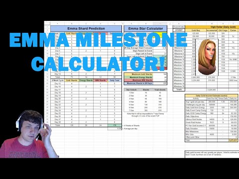 Emma Milestone Calculator Round 3! - Marvel Strike Force