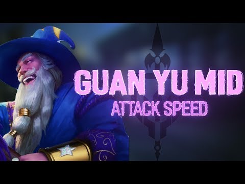 GUAN YU MID: ATTACK SPEED GUAN NONSENSE! - Incon - Smite