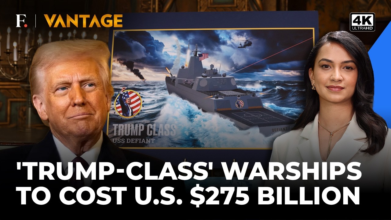 Trump Class Battleships to Cost $ 275 Billion: Most Expensive Warships Ever | Vantage | 4K