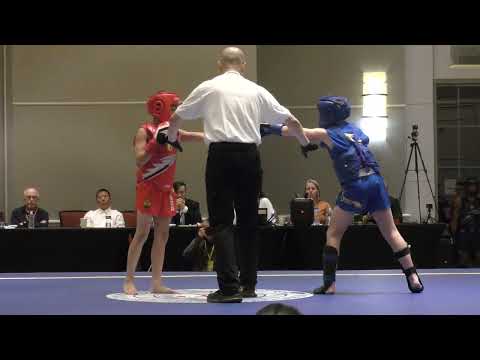 2025 US Junior Wushu Team Trials & Sanda Nationals - Mason Lee vs. Noble Burns