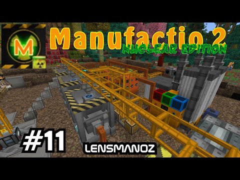 Minecraft Manufactio 2 | Nuclear Edition - Ep 11 | Concrete Production