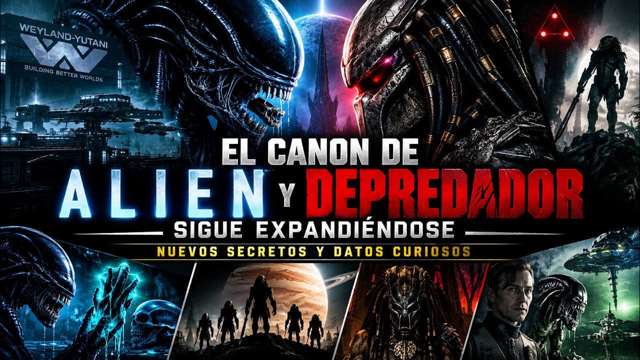 EL CANON DE ALIEN Y DEPREDADOR SIGUE EXPANDIÉNDOSE | NUEVOS SECRETOS Y DATOS OCULTOS (PARTE 4)