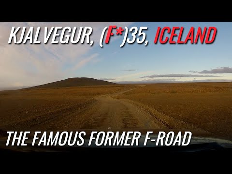 Road 35 (Kjalvegur / Kjölur route) & Hveravellir, Iceland | The famous former F-road (13.08.2021)