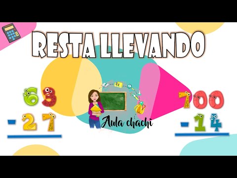 Resta Llevando | Aula chachi - Vídeos educativos para niños