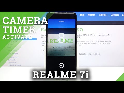How to Set Camera Timer in REALME 7i – Photo Countdown