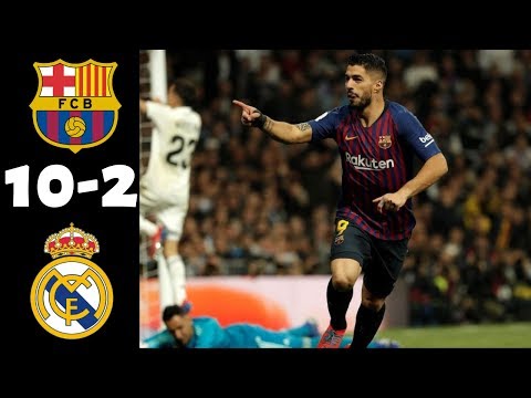 Barcelona vs Real Madrid 10-2 - 2018/2019