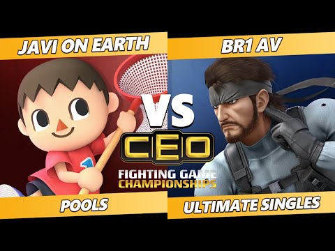 CEO 2021 - JAVI ON EARTH (Villager) Vs. Br1 AV (Snake) SSBU Ultimate Tournament