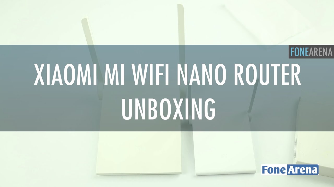 Роутер Xiaomi Mi Wi-Fi nano