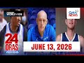 24 Oras Express Weekend June 13 2026 HD