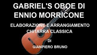 Gabriel's Oboe E. Morricone solo guitar chitarra