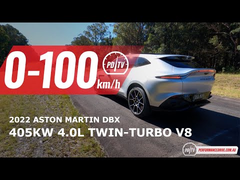2022 Aston Martin DBX 0-100km/h & engine sound