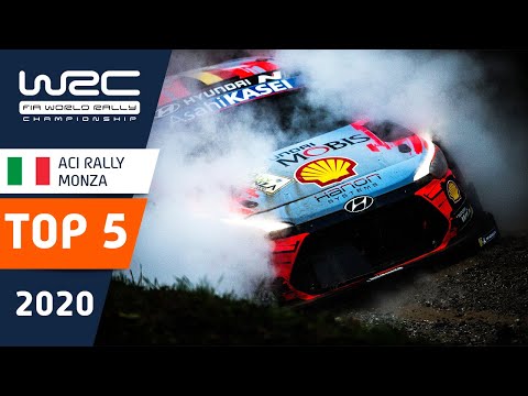 TOP 5 moments - ACI Rally Monza 2020 - FIA World Rally Championship